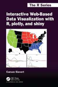 インタラクティブwebベースのデータ視覚化<br>Interactive Web-Based Data Visualization with R, plotly, and shiny (Chapman & Hall/crc the R Series)