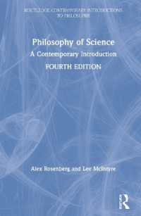 科学哲学：現代的入門（第４版）<br>Philosophy of Science : A Contemporary Introduction (Routledge Contemporary Introductions to Philosophy) （4TH）