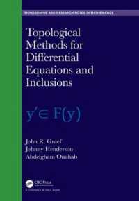 Topological Methods for Differential Equations and Inclusions (Chapman & Hall/crc Monographs and Research Notes in Mathematics)