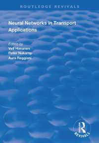 Neural Networks in Transport Applications (Routledge Revivals)