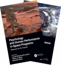 Psychology and Human Performance in Space Programs, Two-Volume Set (Psychology and Human Performance in Space Programs, Two-volume Set)