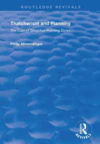 Thatcherism and Planning : The Case of Simplified Planning Zones (Routledge Revivals)