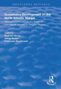 Sustainable Development of the North Atlantic Margin : Selected Contributions to the Thirteenth International Seminar on Marginal Regions (Routledge Revivals)