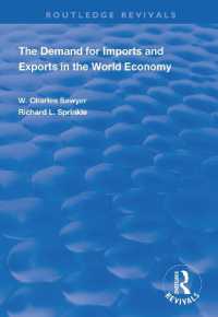The Demand for Imports and Exports in the World Economy (Routledge Revivals)