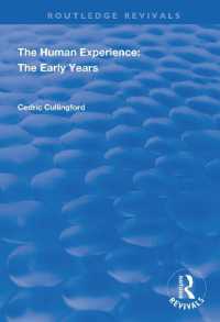 The Human Experience : The Early Years (Routledge Revivals)