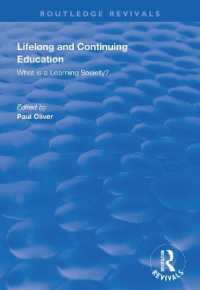 Lifelong and Continuing Education : What is a Learning Society? (Routledge Revivals)