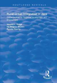 Rural-Urban Integration in Java : Consequences for Regional Development and Employemnt (Routledge Revivals)