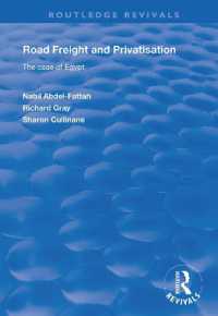 Road Freight and Privatisation : The Case of Egypt (Routledge Revivals)