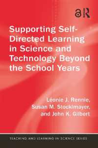 Supporting Self-Directed Learning in Science and Technology Beyond the School Years (Teaching and Learning in Science Series)