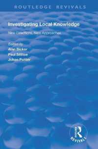 Investigating Local Knowledge : New Directions, New Approaches (Routledge Revivals)