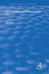 Issues in International Commercial Law (Routledge Revivals)