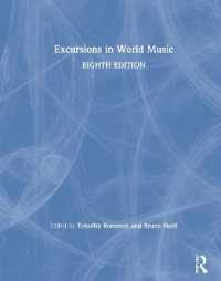 世界音楽の旅（第８版）<br>Excursions in World Music （8TH）