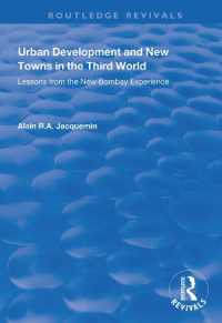Urban Development and New Towns in the Third World : Lessons from the New Bombay Experience (Routledge Revivals)