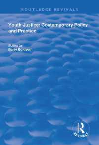 Youth Justice : Contemporary Policy and Practice (Routledge Revivals)