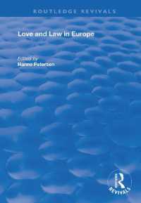 Love and Law in Europe (Routledge Revivals)
