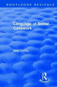 Language of Social Casework (Routledge Revivals: Noel Timms)