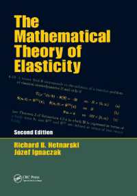 The Mathematical Theory of Elasticity （2ND）