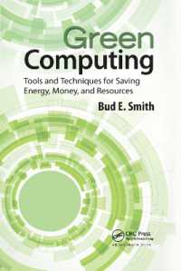 Green Computing : Tools and Techniques for Saving Energy, Money, and Resources