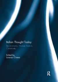 Italian Thought Today : Bio-economy, Human Nature, Christianity (Angelaki: New Work in the Theoretical Humanities)