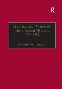 Gender and Voice in the French Novel, 1730-1782
