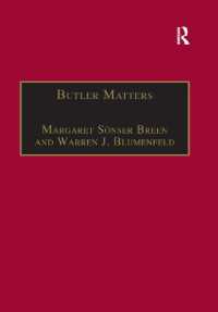 Butler Matters : Judith Butler's Impact on Feminist and Queer Studies