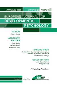 National Identity and Ingroup-Outgroup Attitudes in Children: the Role of Socio-Historical Settings : A Special Issue of the European Journal of Developmental Psychology (Special Issues of the European Journal of Developmental Psychology)