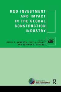R&D Investment and Impact in the Global Construction Industry (Cib)