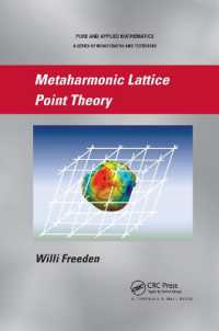 Metaharmonic Lattice Point Theory (Chapman & Hall Pure and Applied Mathematics)