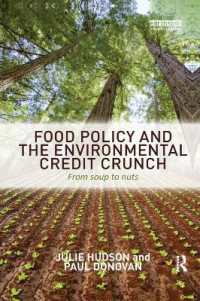 Food Policy and the Environmental Credit Crunch : From Soup to Nuts