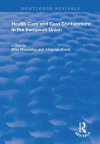 Health Care and Cost Containment in the European Union (Routledge Revivals)