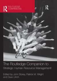 ラウトレッジ版　戦略的人的資源管理必携<br>The Routledge Companion to Strategic Human Resource Management (Routledge Companions in Business, Management and Marketing)