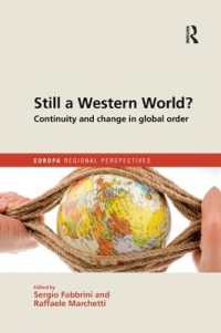 Still a Western World? Continuity and Change in Global Order (Europa Regional Perspectives)