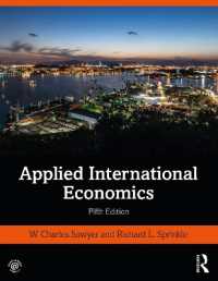 応用国際経済学（第５版）<br>Applied International Economics （5TH）