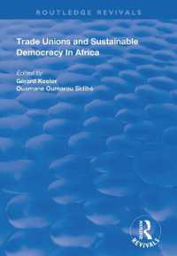 Trade Unions and Sustainable Democracy in Africa (Routledge Revivals)