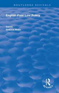 English Poor Law Policy (Routledge Revivals)