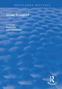 Urban Transport : A Century of Progress? (Routledge Revivals)