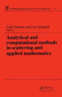 Analytical and Computational Methods in Scattering and Applied Mathematics (Chapman & Hall/crc Research Notes in Mathematics Series)