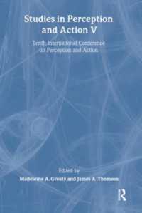 Studies in Perception and Action V : Tenth international Conference on Perception and Action (Studies in Perception and Action)