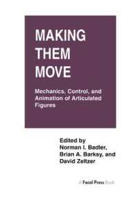 Making Them Move : Mechanics, Control & Animation of Articulated Figures