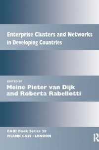 Enterprise Clusters and Networks in Developing Countries (Routledge Research Eadi Studies in Development)