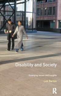 Disability and Society : Emerging Issues and Insights (Longman Sociology Series)