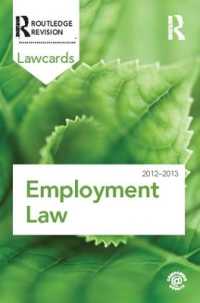 Employment Lawcards 2012-2013 (Lawcards) （8TH）