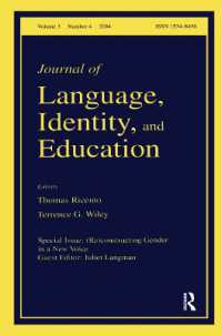 (Re)constructing Gender in a New Voice : A Special Issue of the Journal of Language, Identity, and Education