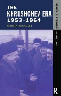 The Khrushchev Era 1953-1964 (Seminar Studies)