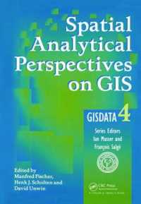 Spatial Analytical Perspectives on GIS (Gisdata Series)