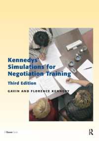 Kennedys' Simulations for Negotiation Training （3RD）