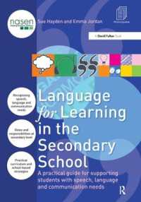 Language for Learning in the Secondary School : A Practical Guide for Supporting Students with Speech, Language and Communication Needs (nasen spotlight)