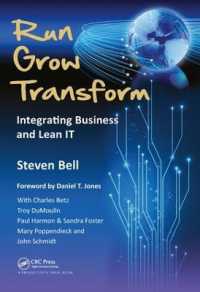Run Grow Transform : Integrating Business and Lean IT