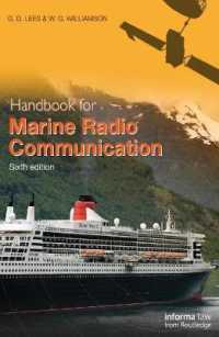 Handbook for Marine Radio Communication -- Hardback （6 ed）