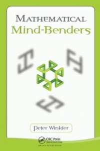 Mathematical Mind-Benders (Ak Peters/crc Recreational Mathematics Series)